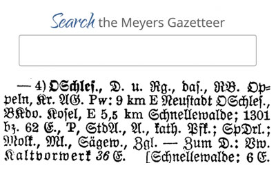Meyers Gazetteer